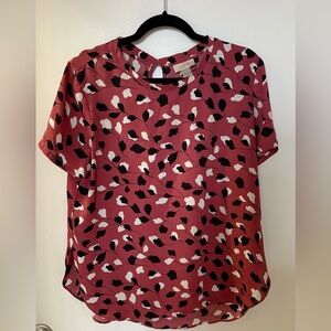 Like New Loft Short Sleeve Blouse